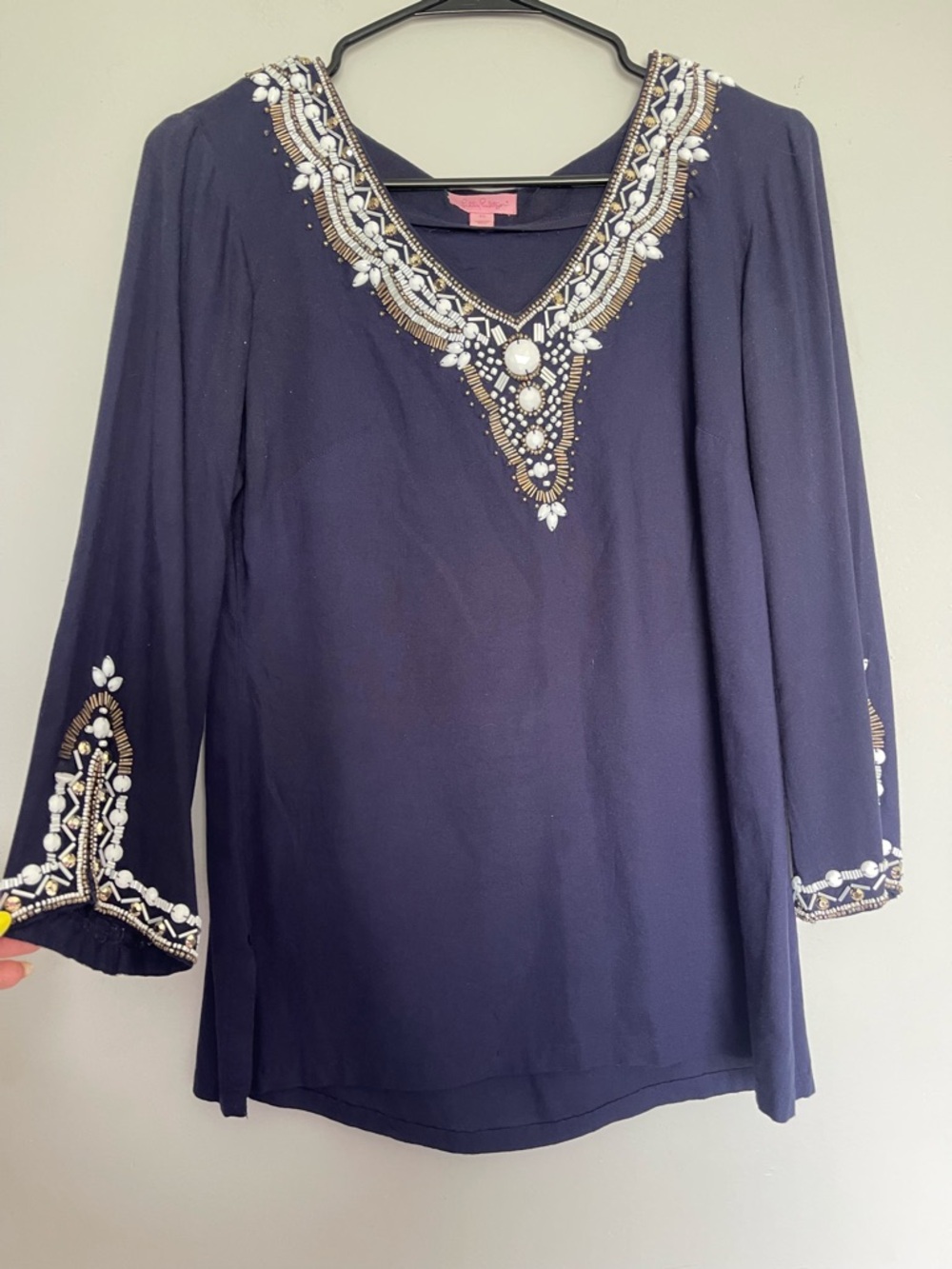 Lily Pulitzer Top - Embellished Detail